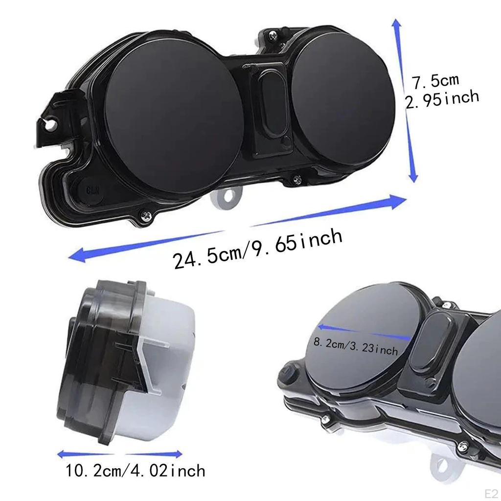 Motorcycle Speedometer Accessory High Performance Professional Sturdy Spare Parts Digital Display