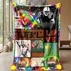 Football Legends in Action Theme blanket Lightweight Warm Flannel Blanket Decorative Throw Blanket for Home Decoration
