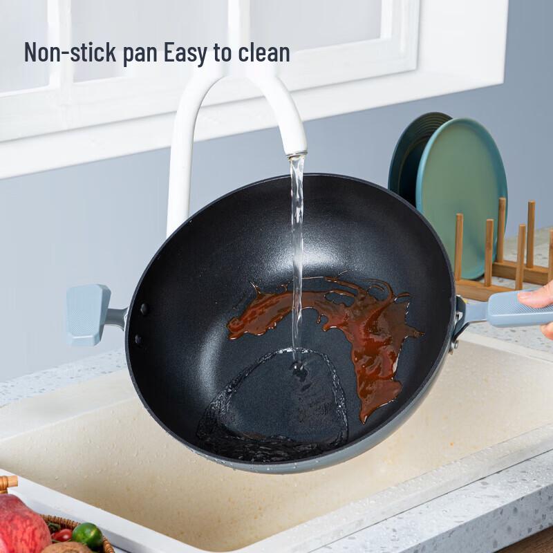Chuidahuang Guli 34cm Non-stick Stir-fry Wok