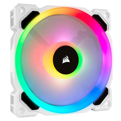 Wentylator obudowy komputera Corsair LL120 RGB Single Pack 12 cm FN1279 -Biały- CO-9050091-WW