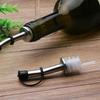 Stainless Steel Wine Nozzle With Cap Home Wine Bottle Stopper Wine Pourer Olive Oil Dispenser Wine Mouth Bar Accessories