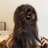 Large Hair Claw Clip Not Slip Grip Shatterproof PC Plastic Hairpin Headdress For Sensitive Scalp Gym Work Travel