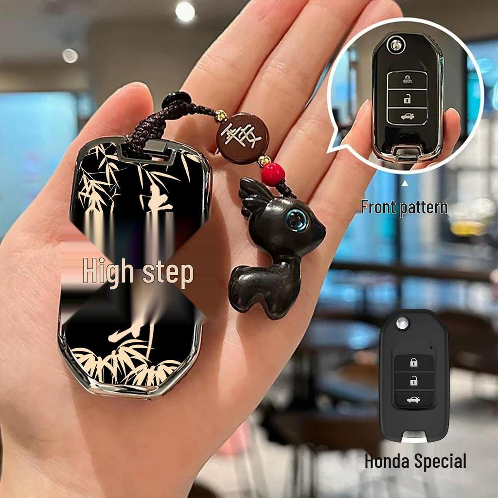 Accord, Civic, CRV, Haoying, XRV, Binzhi, Xingge, Guandao, URV için Honda Araba Anahtar Kılıfı - Kabuk Kapak Tokası