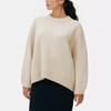 Women Sweaters Knit Basic Pullover Long Sleeve Round Neck Solid Spring Streetwear Knitwear Loose Elegant Jumper Female Tops