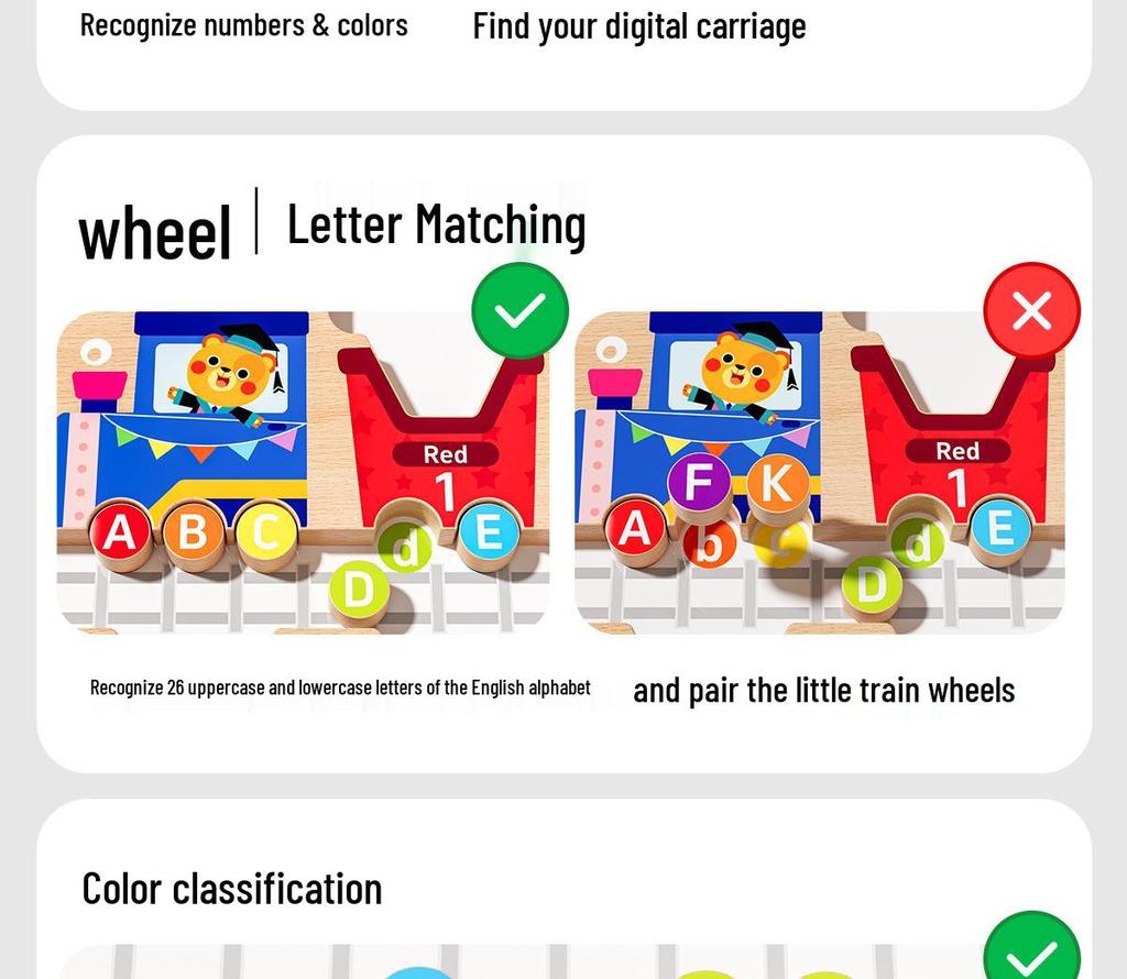 Cross-border Kids' Magnetic Counting Maze Toy for Early Learning