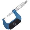 Blue Blade Helical Micrometer, 0-50mm Range, Knife Edge Keyway, 0.75mm Thin Sheet Precision Tool
