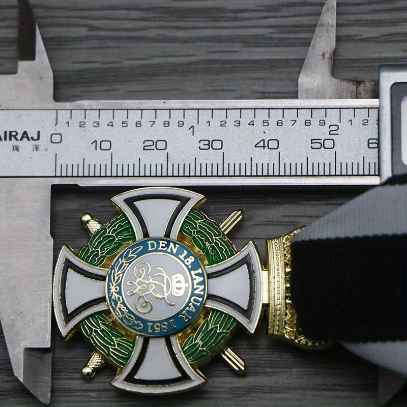 Hohenzollern Orden Mit Badge Prussian Knight Hohenzollern Order Double Sword Edition Badge Pins Brooch Jewelry Collectible