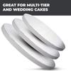 5pcs/set Round Circle Cake Base Cardboard Cake Displays Tray  Dessert Decorating Supplies