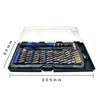 Precisions 58 Piece Screwdriver Kit with Magnetic Bits for Mobile Devices Laptops and Watches Repair Tools with Case