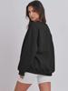 Autumn Winter Women Loose Velvet Sweatshirt Fashion Solid Color Top