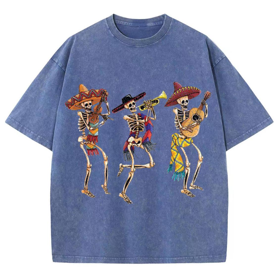 

Футболка с принтом музыкального черепа по доступной цене для женщин, свободная, большого размера, для пар, с коротким рукавом, уличный хип-хоп, подростковые футболки S