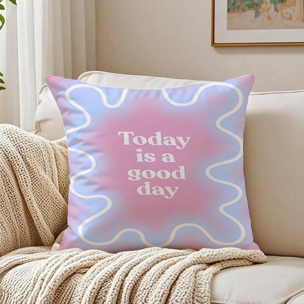 Abstract Cute Minimalist Pattern Print Flower Cushion Cover Pillowcase Antidustmite living Room Sofa Decor Cushion Room