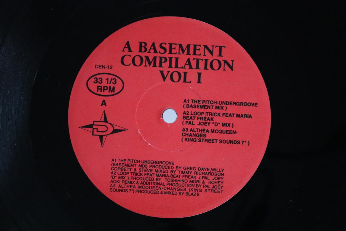 

LP Record VARIOUS Basement Compilation Vol I DEN12 DETENTE 1993 Japan Dance Electronica Used