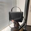 Trendy Retro Handheld And Crossbody Square Bag With Soft Pu Material For Everyday Use