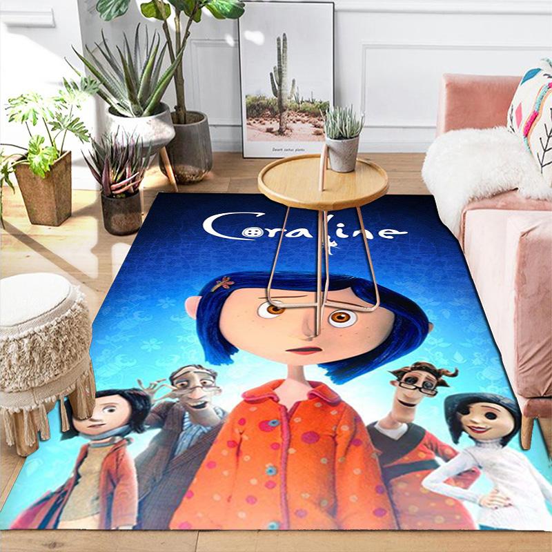 Coraline Rug Floor Mat for Living Room or Bedroom Soft and Comfortable Carpet a Gift for Birthday and Holiday.ZFF0913004