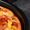 Carbon Steel Microwave Oven Non-Stick Round Shape 12 Inch Chip Tray Dish Cook Tray Non-Stick Coating G Non-Stick