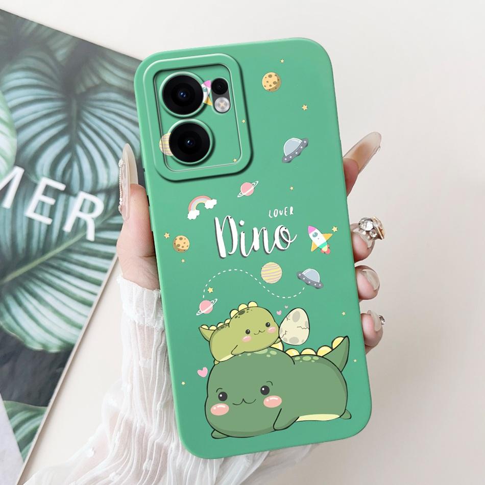 For OPPO Reno13 F 4G 5G Reno13 Pro Cute Cartoon Astronaut Cat Phone Case Reno 13F 13 13Pro Soft Silicone Shockproof Cases