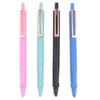New New Retractable Press Type Fountain Pen Color Pen Body Notched Ink Pen Calligraphy Practice Exchangeable Ink Writing Pen