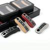 Leather Fob Remote Keys Case Key Cover Replace For Porsche 911 Macan Boxster Cayenne Panamera Taycan Cayman 971 9Ya Key Shell