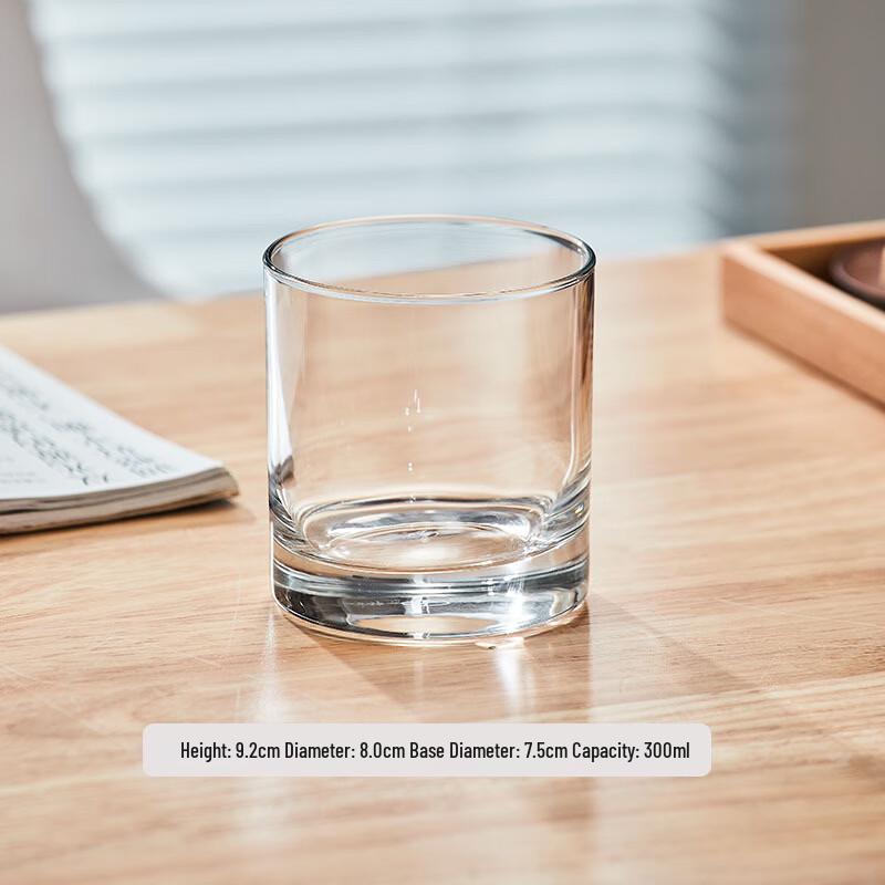 Shangqi Heat-Resistant Glass Drinking Tumblers (2-Pack)