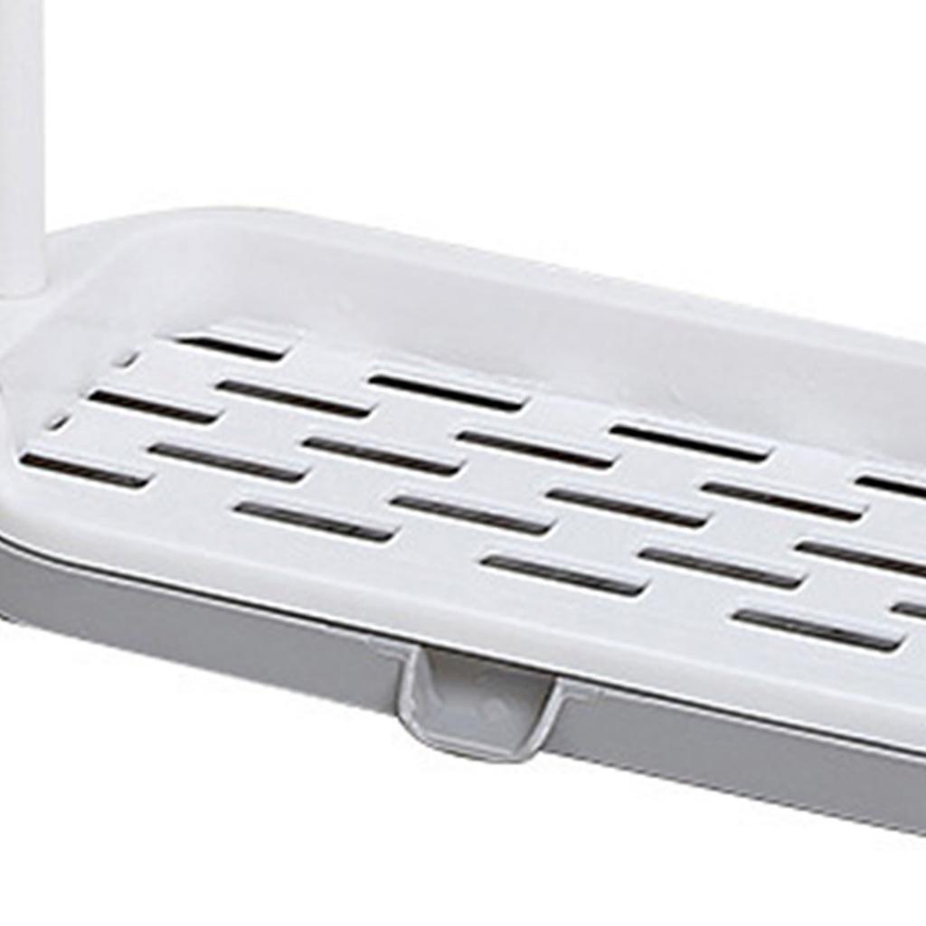 Kitchen Sink Sponge Holder Multipurpose Kitchen Rag Stand Sponge Holder with Dishcloth Drying Rack