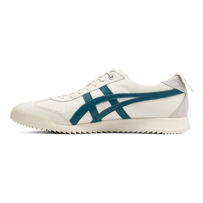 Mexico 66 Ex Retro Versátil Deportivo Cuero Duradero Bajo Casual Urbano Desplazamiento Zapatillas para Correr Unisex zapatilla Blanco Azul 1183B889-200