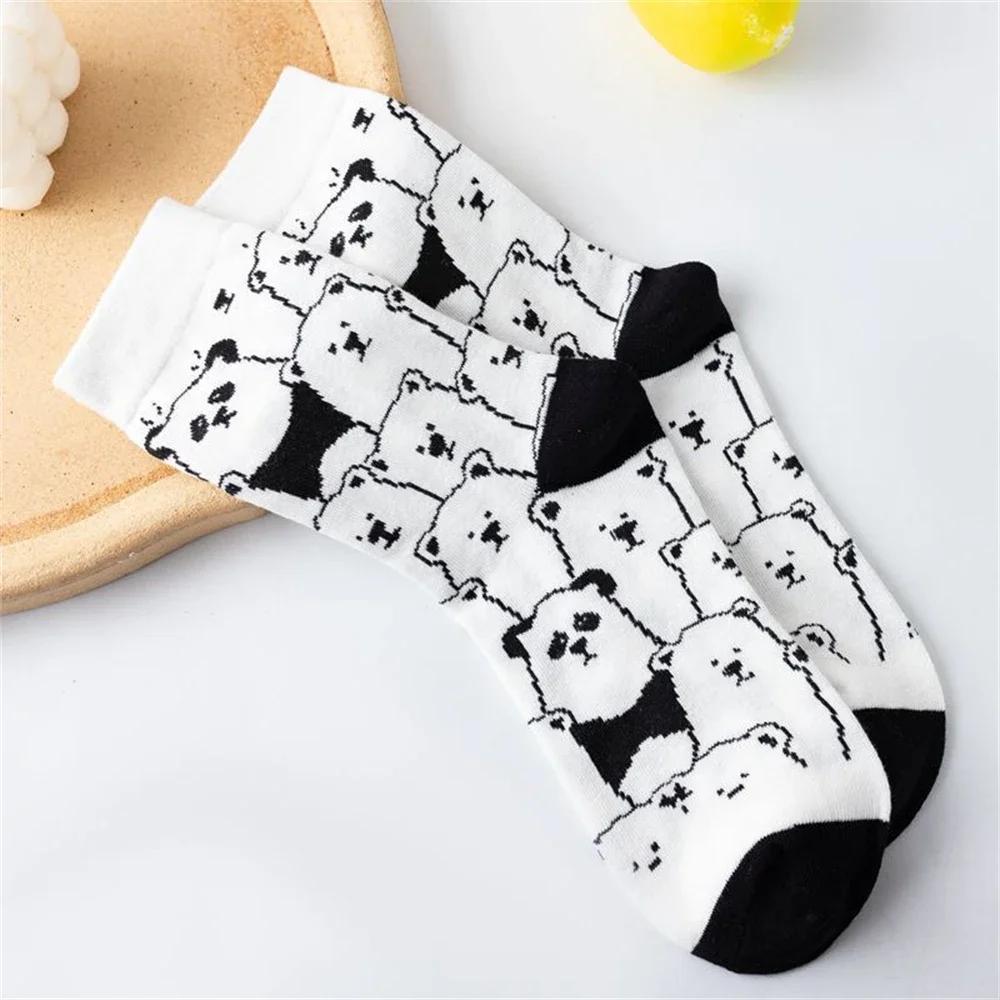 Panda socks for women, fashion, cartoon, skateboard, hipster, streetwear, dance, sport, happy, new, free download