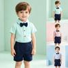 Baby Boy Short Sleeve and Shorts Set for Infant Toddler - 2 Piece Outfit