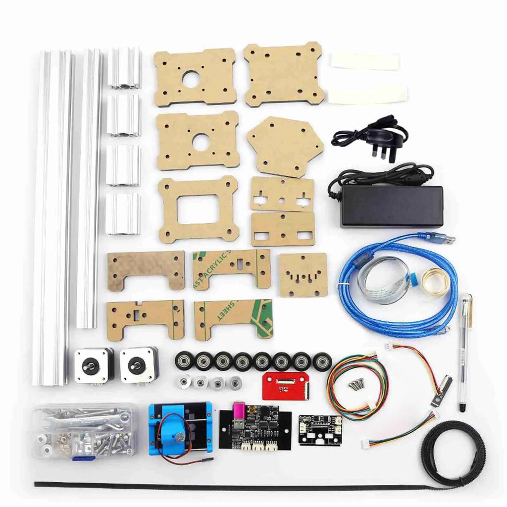 VG-X4 Desktop Assembled Plotter Pen DIY Drawing Robot Drawing Machine Painting Handwriting Robot Kit