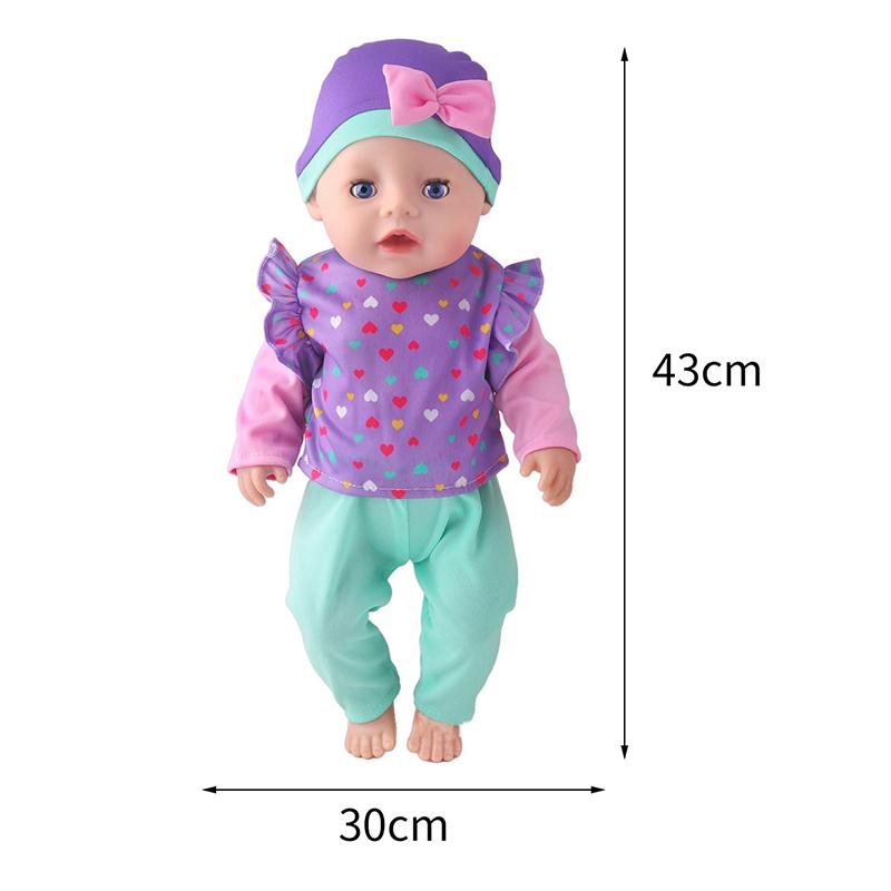 18-Inch Doll Clothes And Shoes Set, Cartoon Dress-Up Doll Accessories, Doll Dress-Up Games, Exquisite Doll Costumes