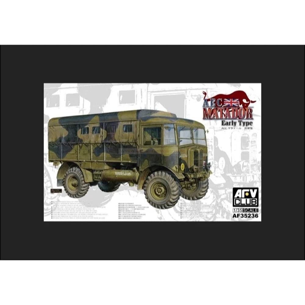 AFV Club 1/35 AEC Matador Truck Early Model Plastic Model
