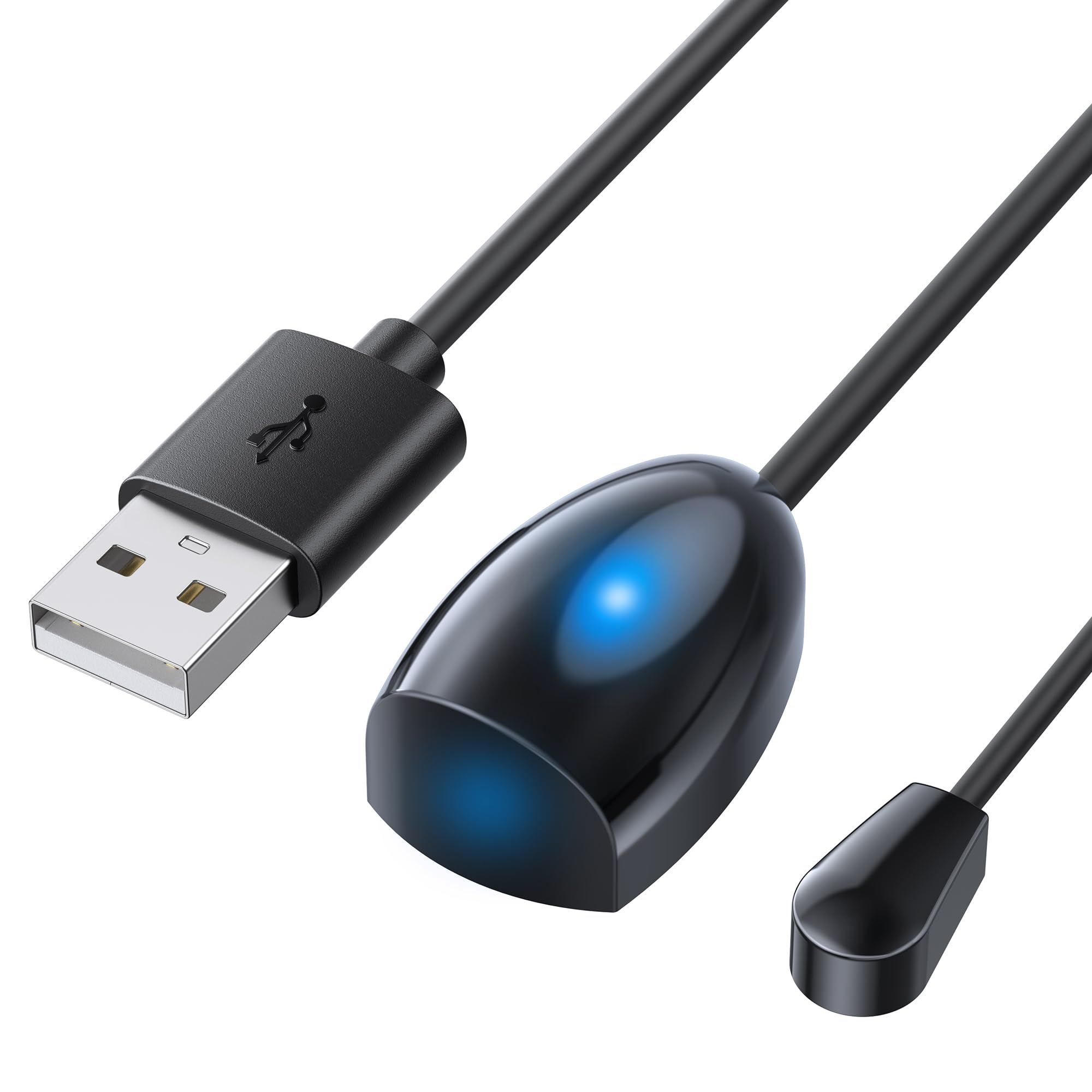 

Cable Matters Infrared Remote Control Repeater Relay High Sensitivity with Power Supply USB Cable IR Repeater Cable 7.6m синій