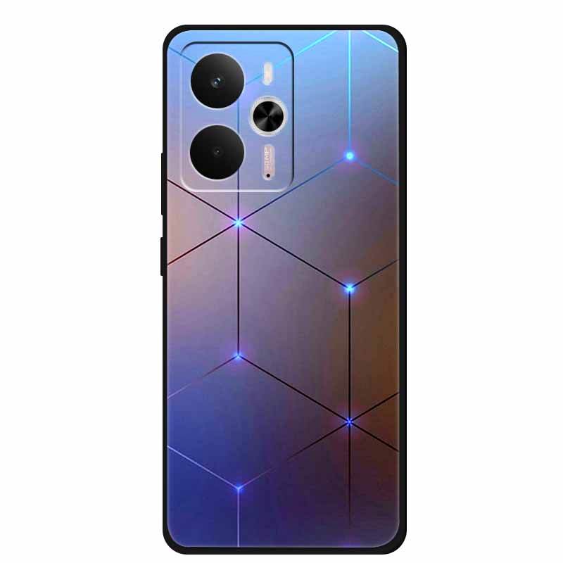 For Realme 14 5G Case Realme14 Coque 6.67" Black Silicone Soft TPU Phone Case For Realme 14 2025 Back Cover Case Shell Funda Cat