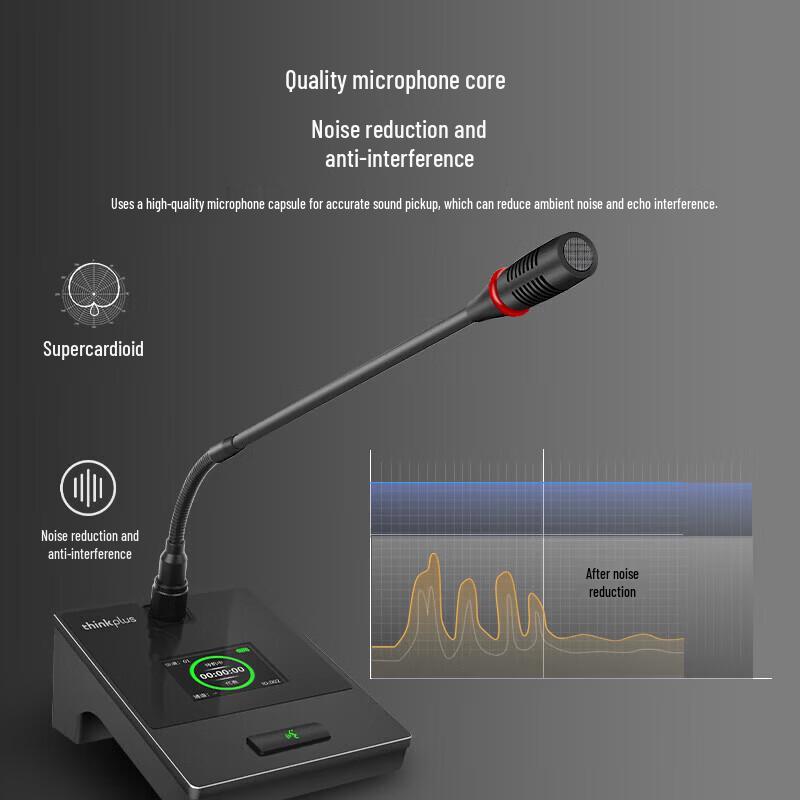 Lenovo LS88-DE Professional Digital Wireless Conference Microphone (CN Version)
