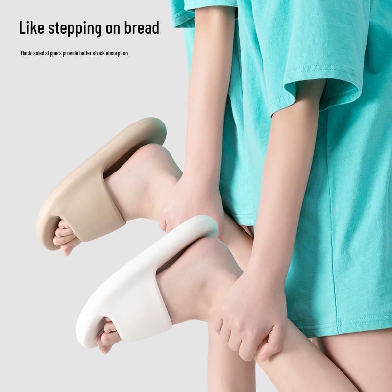 Silent Non-Slip Summer Slippers for Men & Women - Indoor EVA Comfort