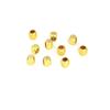 50Pcs 1.5-5mm Stainless Steel Square Big Hole Bead Cube Spacer Loose Beads for DIY Necklace Bracelet Jewelry Making Accessories