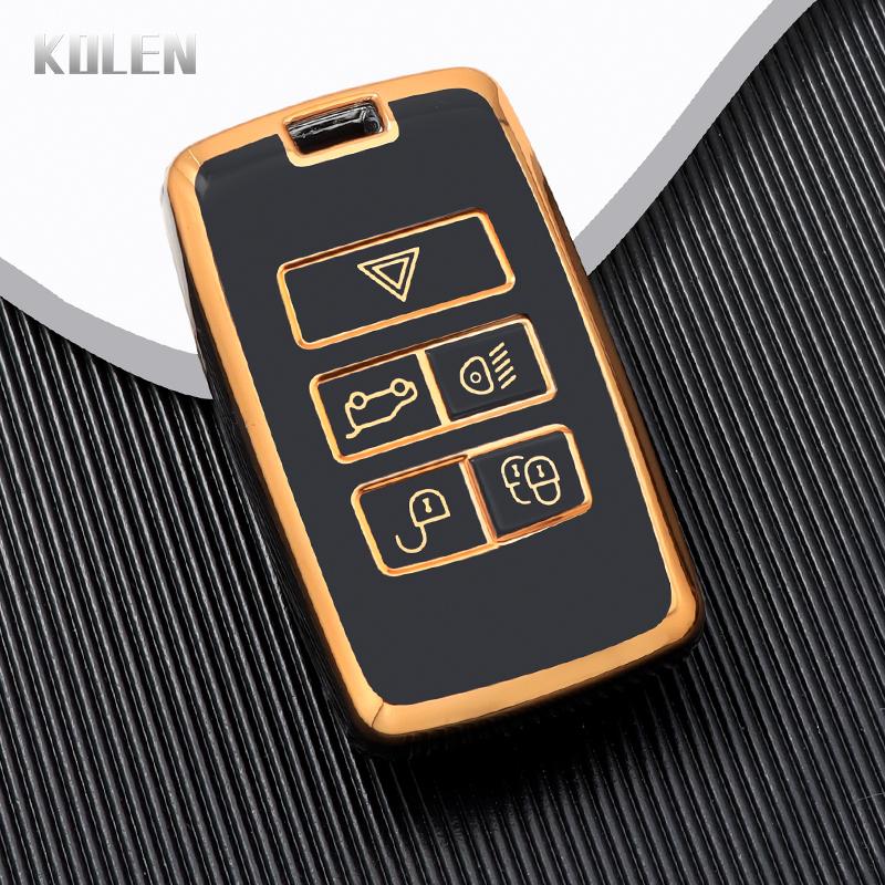 Fashion TPU Car Remote Key Case Cover Shell Fob For Land Rover Range Rover Evoque Discovery Sport Velar For Jaguar XE E-PACE XF