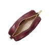 Michael Kors MK Rose Chain Stitch Vintage Letter Logo Zipper Commuter Camera Bag Women Shoulder Bag Burgundy 35S1GXOC1U-MERLOT