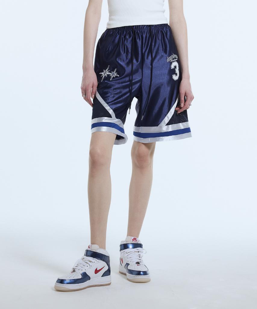 LARTIGENT L11 Big Number Shorts(Navy)