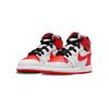 Air Jordan 1 Retro High OG TD Heritage Sneakers per Bambini Rosso Bianco University-Red AQ2665-161