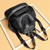 Luxury Solid Cowhide Bags For Women 2026 New Designer High Quality Genuine Leather Backpacks Women School Bags For Teenage Girls