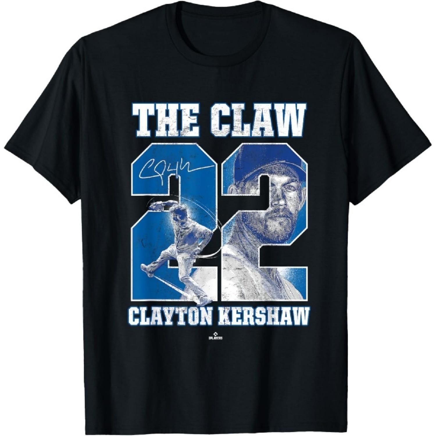 The Claw Clayton Kershaw Los Angeles California MLBPA T-Shirt S