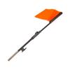 Ice Fishing Rod Tip-Up Compact Metal Poles Orange Flags Angler Tackles Accessory Portable ABS Winter Outdoor Fishing Tools