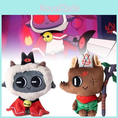 High-quality Cult Of The Lamb Plush Stuffed Toy Cozy Short-fur Sheep Design