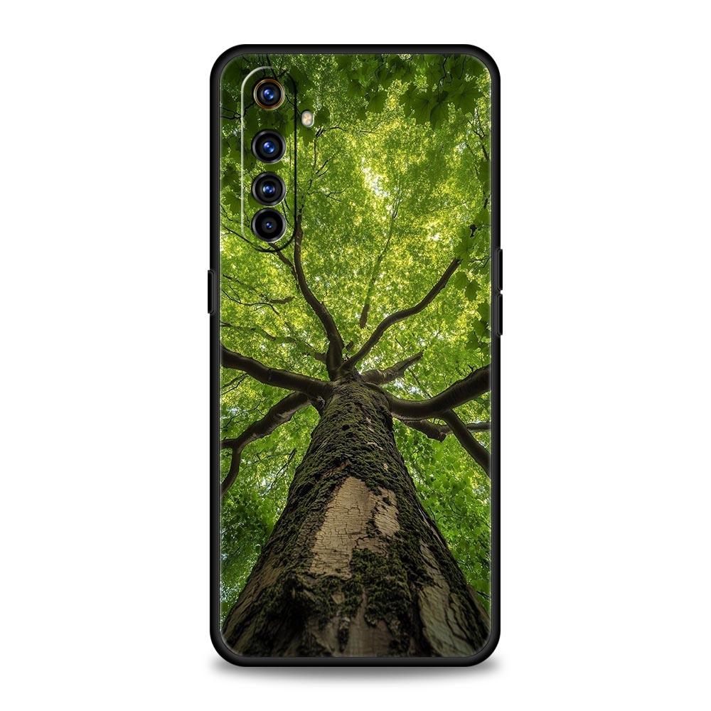 Beautiful Nature Forest Tree Phone Case For Realme 13 12 10 9 8 7 GT3 GT5 GT2 Pro Plus 5G C21 C25 C35 GT Neo 2 3 3T 5 Cover