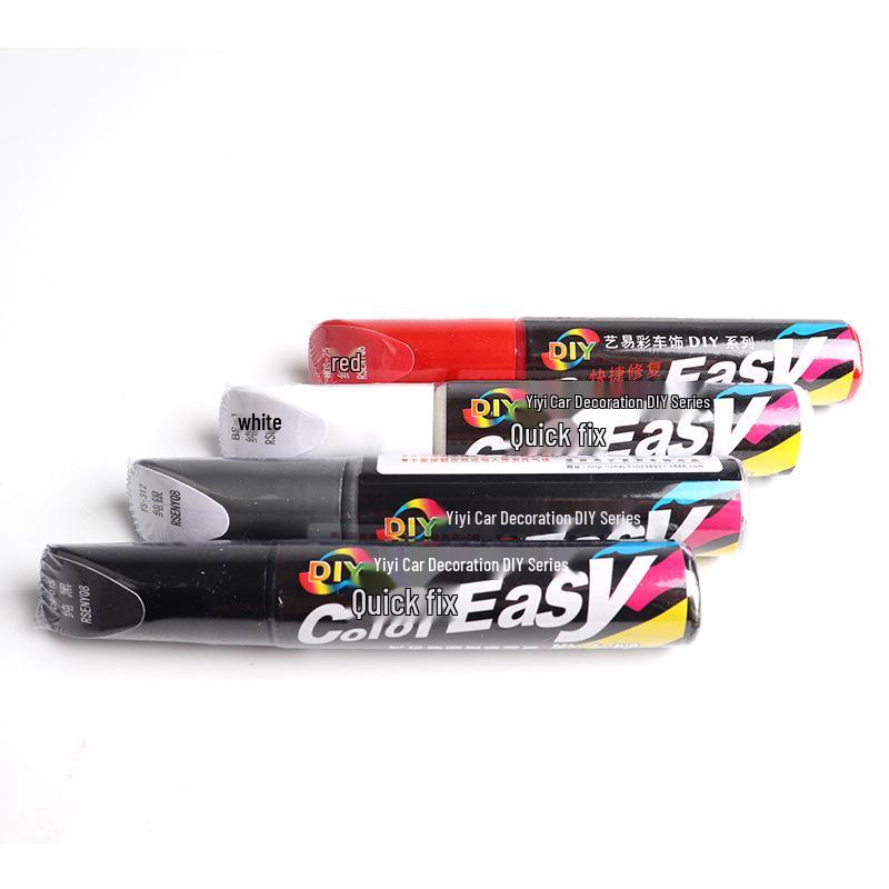 Yiyicai Metallic White Car Paint Scratch Repair Pen