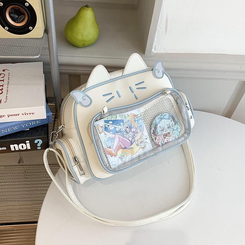 

Niche design cute casual fashion backpack 2024 summer personality trend backpack backpack backpack multi-purpose