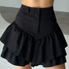 Fashionable Versatile Cake Skirt Temperament A-line Short Skirt