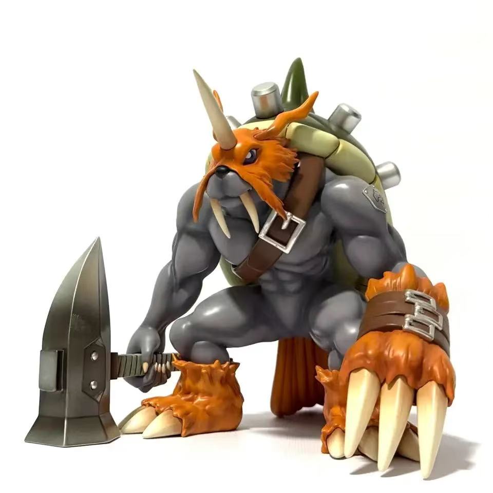 In Stock Anime Digimon Adventure Zudomon Figure Pvc Statue Room Decoration Doll Set Model Toys Birthday Gifts Long Lasting
