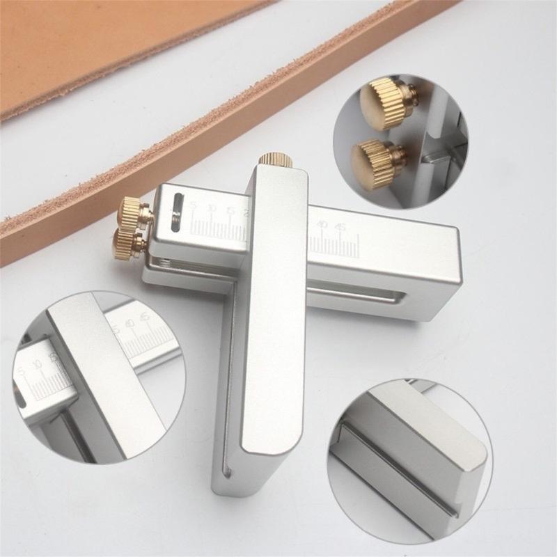 Professional Belt Cutter Tool Set Features Adjustable Cutting Width Aluminum Alloy Materials for Home Use